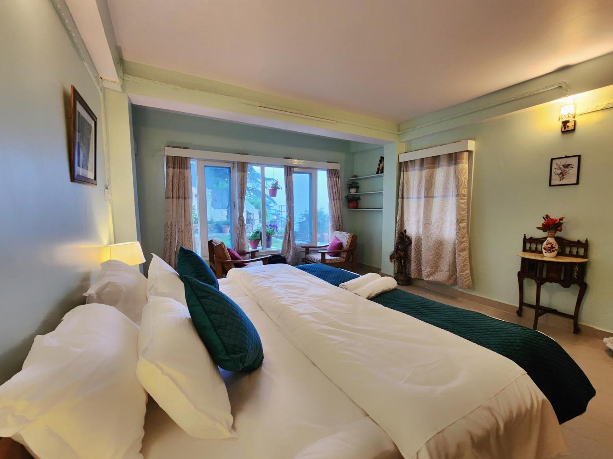 Aaram Baagh Simla Apartment Bagian luar foto